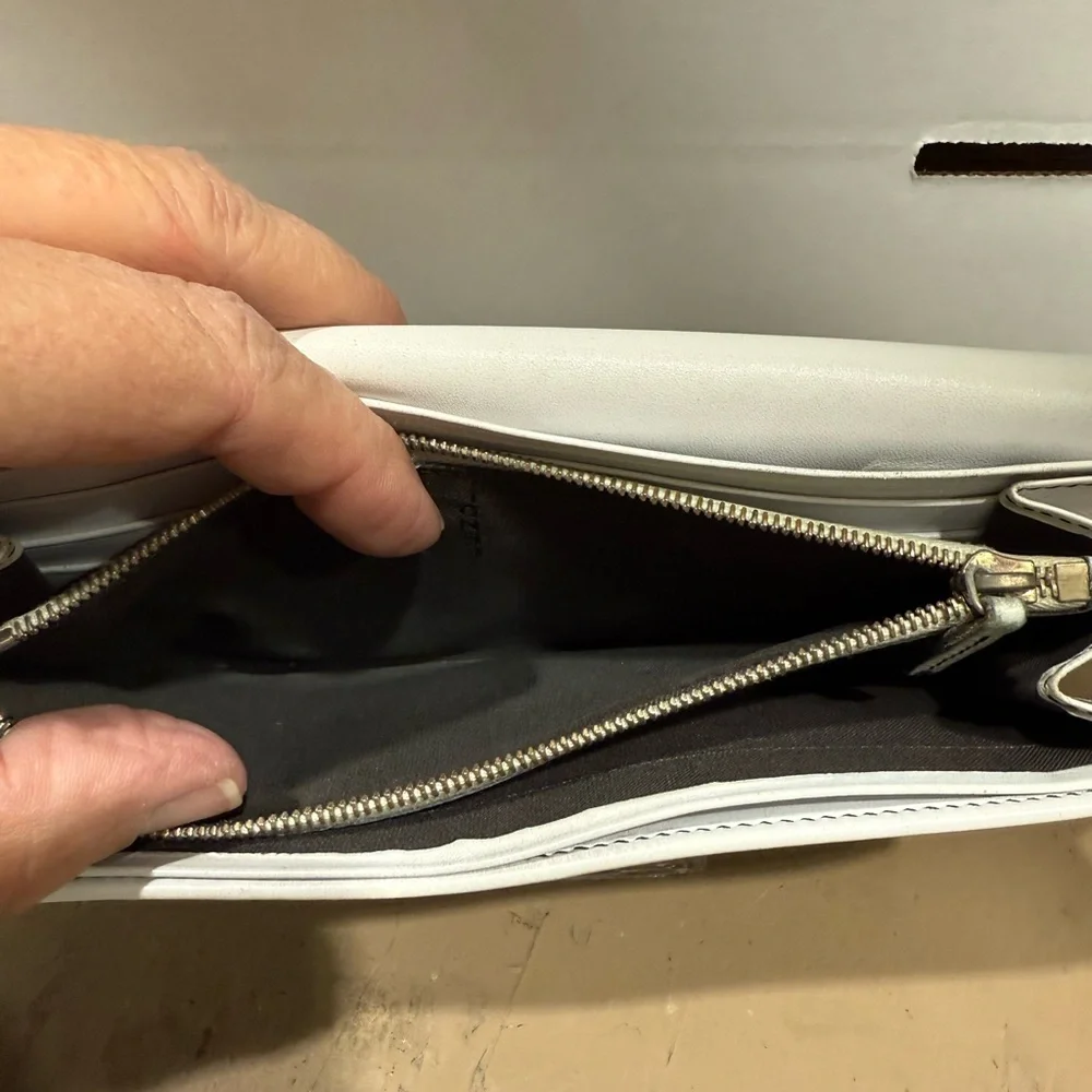Fendi Monogram Black and White Clutch - Picture 6 of 7